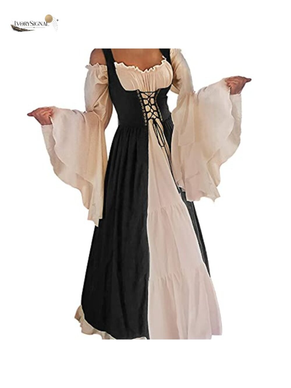 Medieval Renaissance Costume Dress Women's Cosplay Over Dress